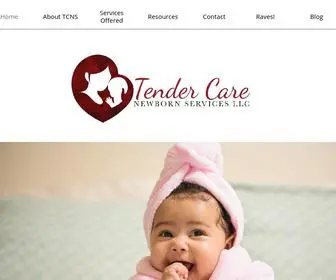 Tendercarenewbornservices.com(Overnight Newborn Care) Screenshot