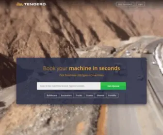 Tenderd.com(Tenderd) Screenshot