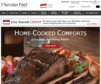 Tenderfilet.com(Filet®) Screenshot