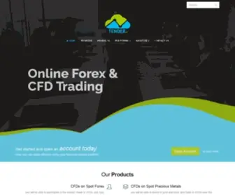 Tenderfx.com(CFD´s Broker) Screenshot