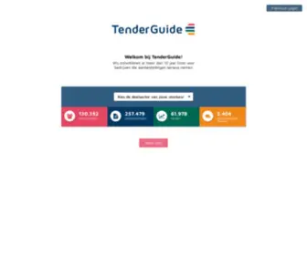 Tenderguide.nl(Aanbestedingen) Screenshot
