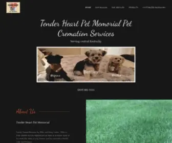 Tenderheartpetmemorial.com(Pet Cremation) Screenshot