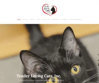 Tenderlovingcats.org(Tender Loving Cats) Screenshot