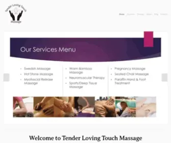 Tenderlovingtouchmassage.com(Tender Loving Touch Massage) Screenshot