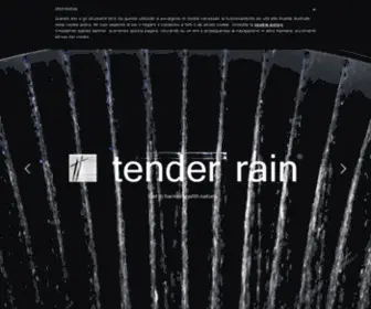 Tenderrain.com(Tender Rain®) Screenshot