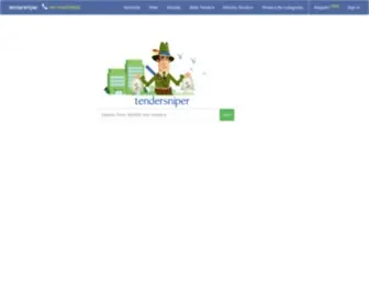 Tendersniper.com(Indian Tenders) Screenshot