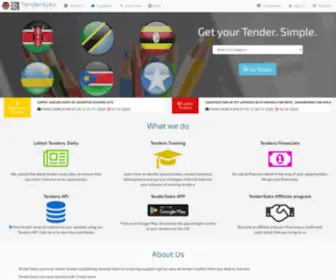 Tendersoko.com(Tenders) Screenshot