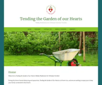 Tending-The-Garden.com(Tending the Garden of our Hearts) Screenshot