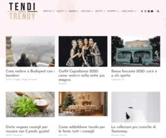 Tenditrendy.com(Lifestyle Magazine di Flavia De Filippis) Screenshot
