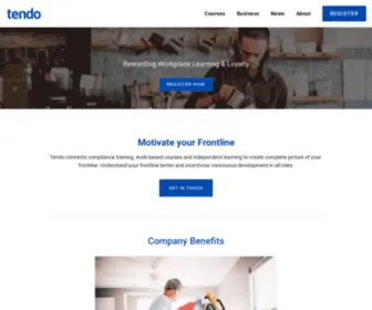 Tendo.com(Skills Wallets for Frontline Work) Screenshot