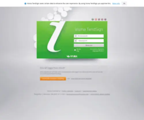 Tendsign.is(Visma TendSign) Screenshot