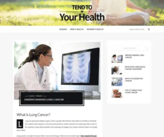 Tendtoyourhealth.com(Tend to Your Health) Screenshot