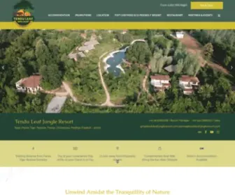 Tenduleafjungleresort.com(Tendu Leaf Jungle Resort) Screenshot