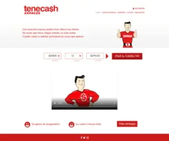 Tenecash.com(Creditos) Screenshot