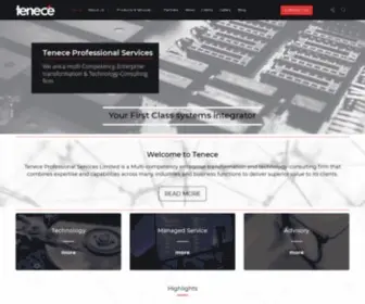 Tenece.com(Home) Screenshot