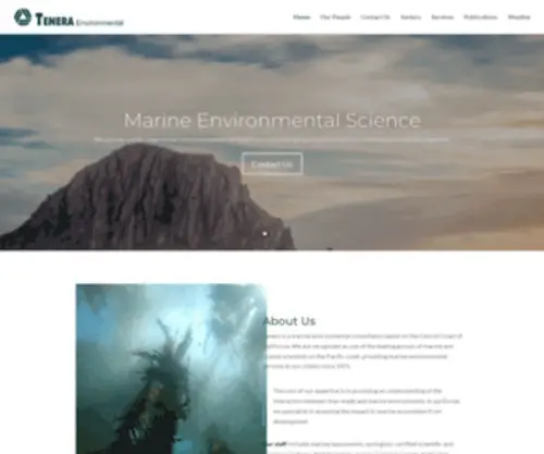 Tenera.com(Tenera Environmental) Screenshot