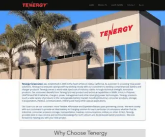 Tenergybattery.com(HOME) Screenshot