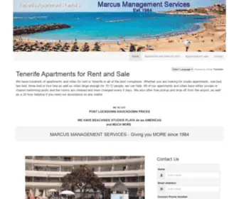 Tenerife-APTS.com(Tenerife apartments and villas for rent and sale) Screenshot
