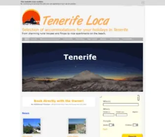 Tenerifeloca.com(TENERIFE Holiday houses) Screenshot
