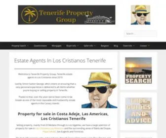 Tenerifepropertygroup.com(Tenerife Property Estate agents in Los Cristianos since 2010) Screenshot