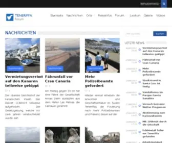Teneriffa-Forum.net(Nachrichten, Foren, Wander) Screenshot