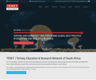 Tenet.ac.za(TENET South Africa) Screenshot