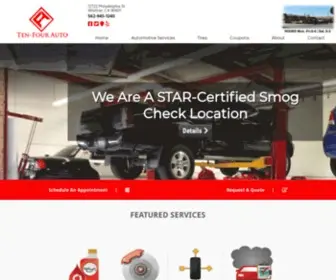 Tenfourauto.com(Ten-Four Auto Repair Center) Screenshot