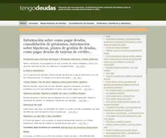 Tengodeudas.com(Consolidación) Screenshot