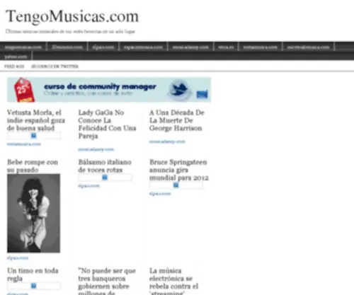 Tengomusicas.com(Música) Screenshot