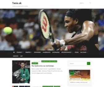 Tenis.sk(Stránka) Screenshot