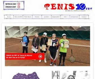 Tenis10FRT.ro(Acasa) Screenshot