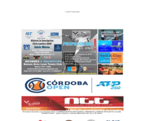 Tenisargentina.com(Tenis) Screenshot