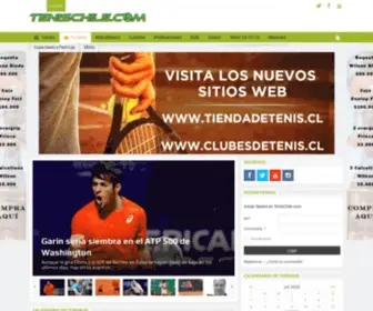 Tenischile.com(El Portal del Tenis Chileno) Screenshot