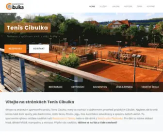 Teniscibulka.cz(Tenis Cibulka) Screenshot