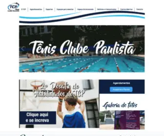 Tenisclubepaulista.com.br(Tênis Clube Paulista) Screenshot