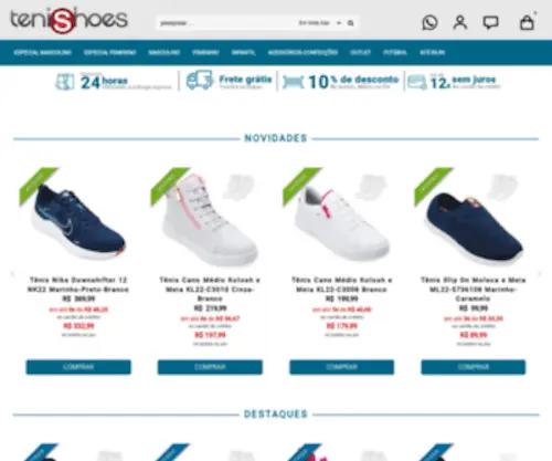 Tenishoes.com.br(Tenishoes) Screenshot