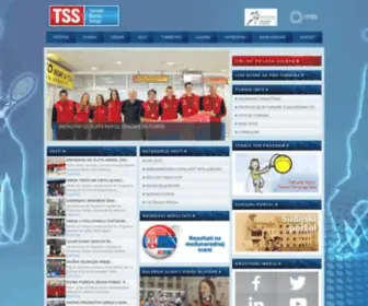 Teniskisavez.com(Teniski savez Srbije) Screenshot