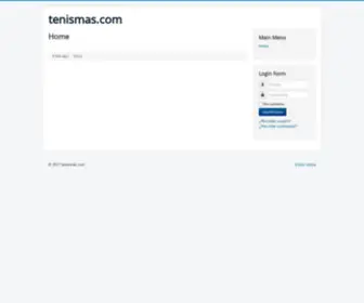 Tenismas.com(Tenismas) Screenshot