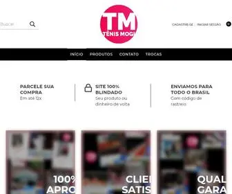 Tenismogionline.com.br(Loja online de Tenis Mogi) Screenshot