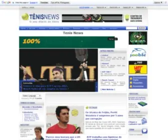 Tenisnews.com.br(Tenis news) Screenshot