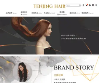 Tenjingsalon.com.tw(藤井) Screenshot