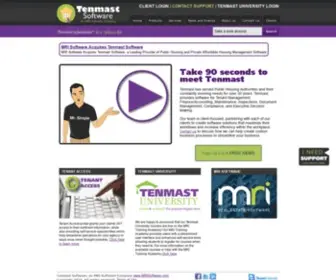 Tenmast.com(Property Management Software) Screenshot