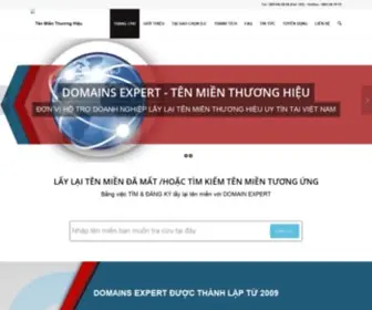 Tenmienthuonghieu.com(Tên) Screenshot