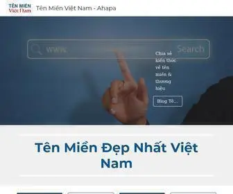 Tenmienvietnam.com(Tên Miền Việt Nam) Screenshot