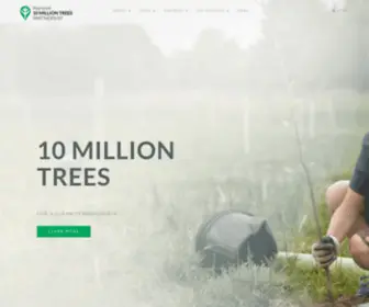 Tenmilliontrees.org(Ten Million Trees) Screenshot