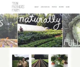 Tenmothersfarm.com(Ten Mothers Farm) Screenshot