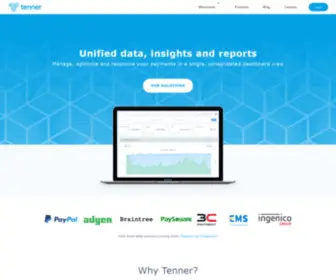 Tenner.io(Automated Data Collection & Payments Analytics Reporting) Screenshot