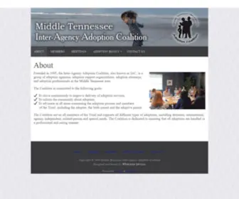 Tennesseeadoption.org(TN Adoption) Screenshot