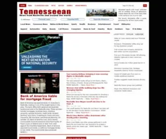 Tennesseean.net(Nashville news paper) Screenshot