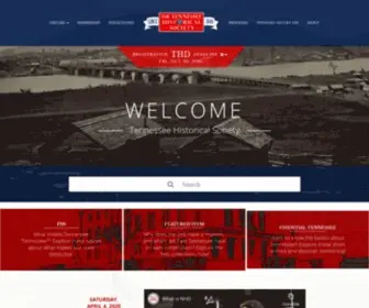 Tennesseehistory.org(The Tennessee Historical Society) Screenshot